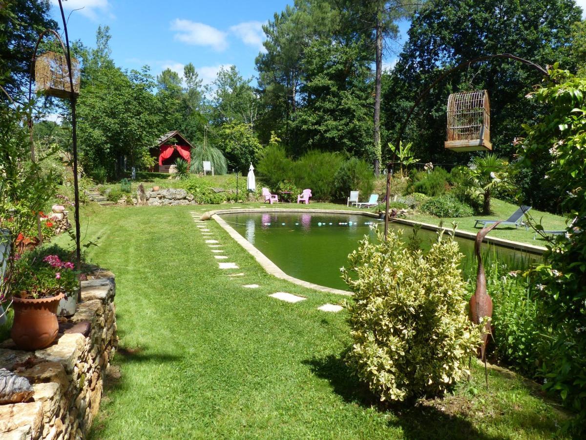 Maison De Charme, Piscine Naturelle Dordogne Perigord Prats-du-Périgord Kültér fotó