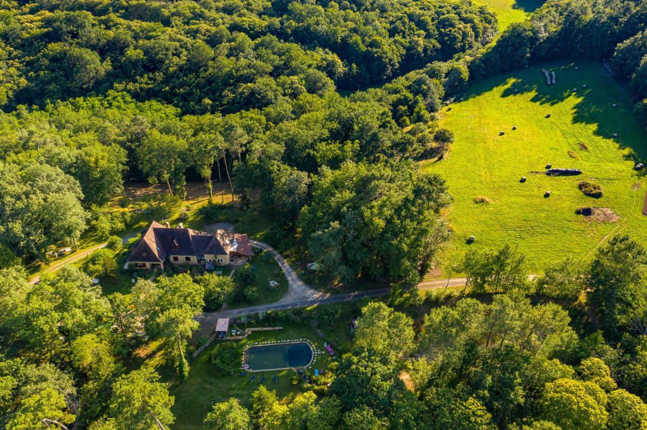 Maison De Charme, Piscine Naturelle Dordogne Perigord Prats-du-Périgord Kültér fotó
