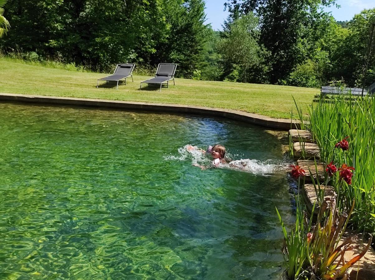 Maison De Charme, Piscine Naturelle Dordogne Perigord Prats-du-Périgord Kültér fotó
