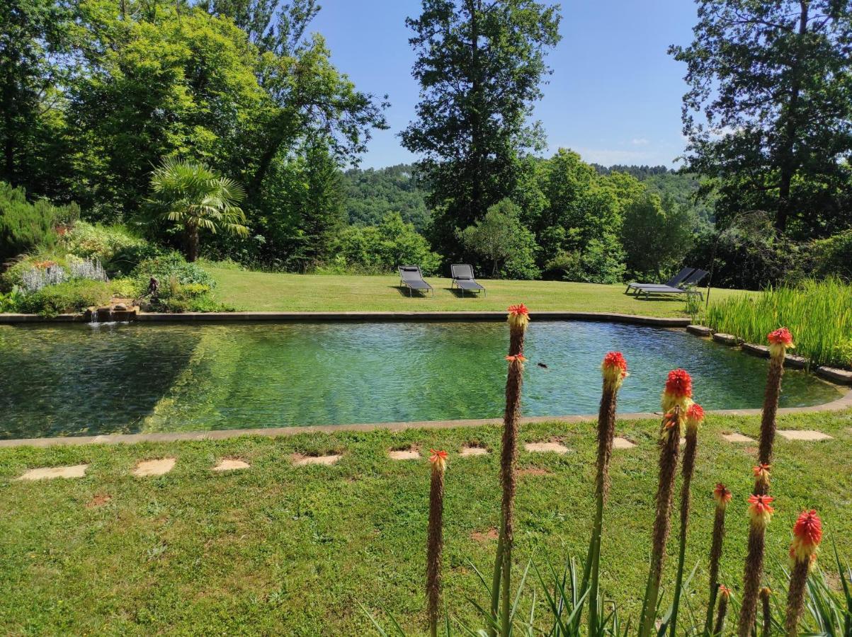 Maison De Charme, Piscine Naturelle Dordogne Perigord Prats-du-Périgord Kültér fotó