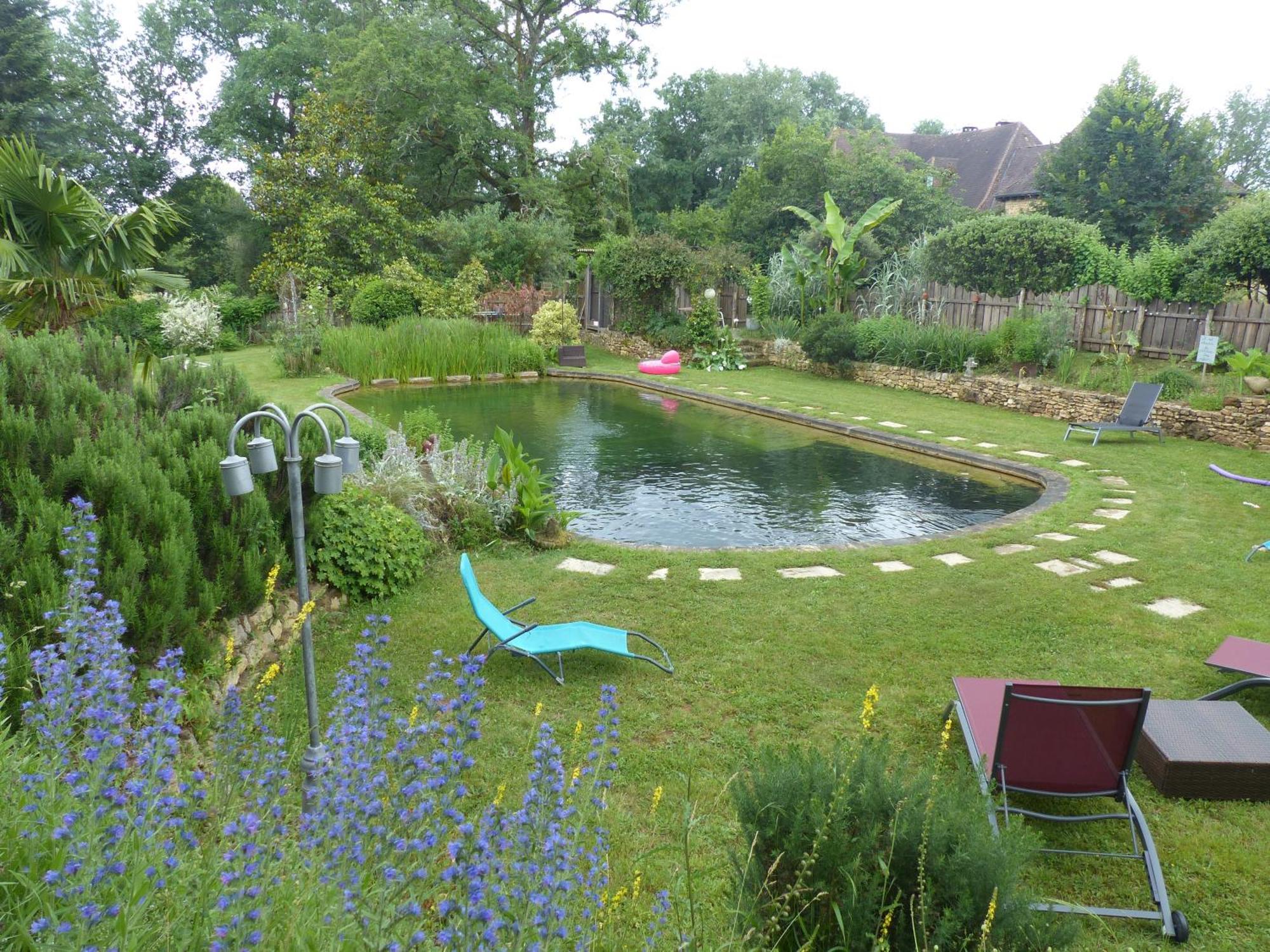 Maison De Charme, Piscine Naturelle Dordogne Perigord Prats-du-Périgord Kültér fotó